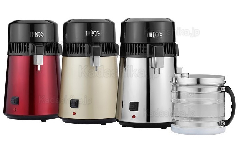 Fomos AQUA-S 歯科蒸留水器 純水製造装置 4L 750W